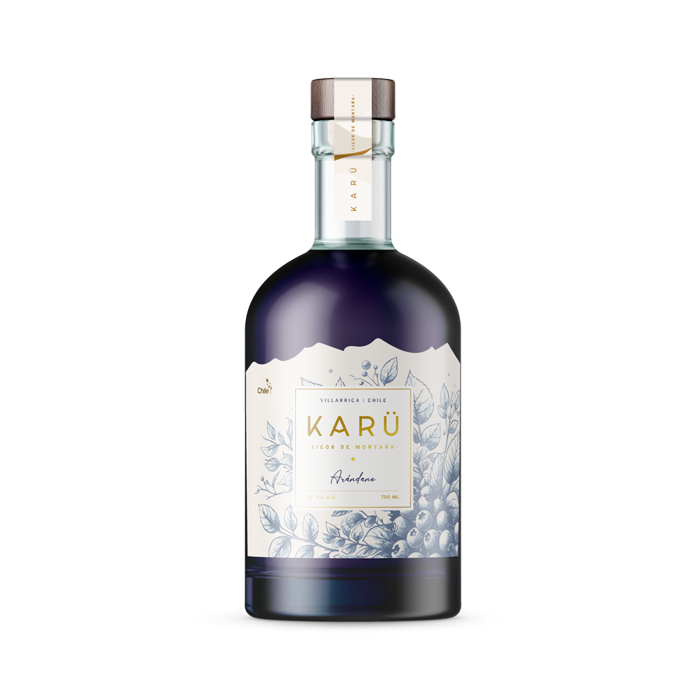Karü Arándano 35° - 700 ml.