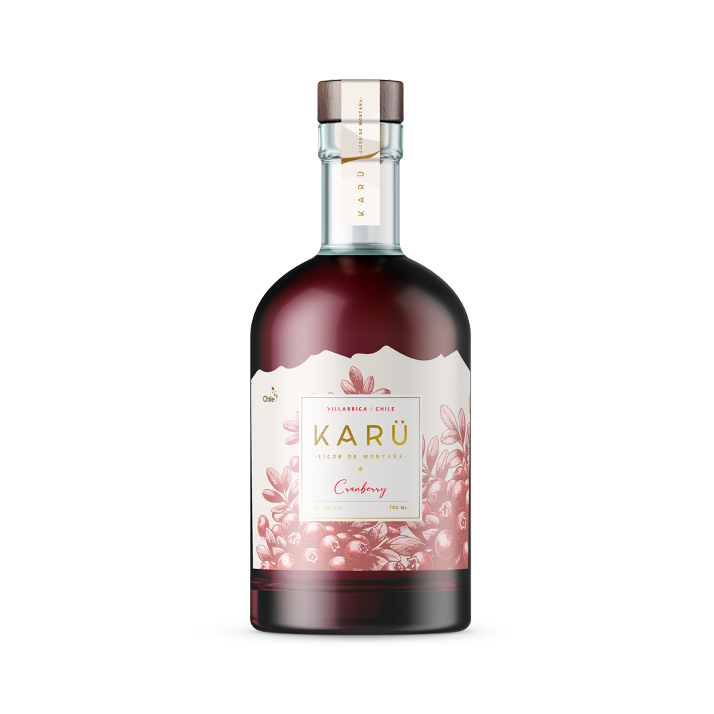 Karü Cranberry 35° - 700 ml.